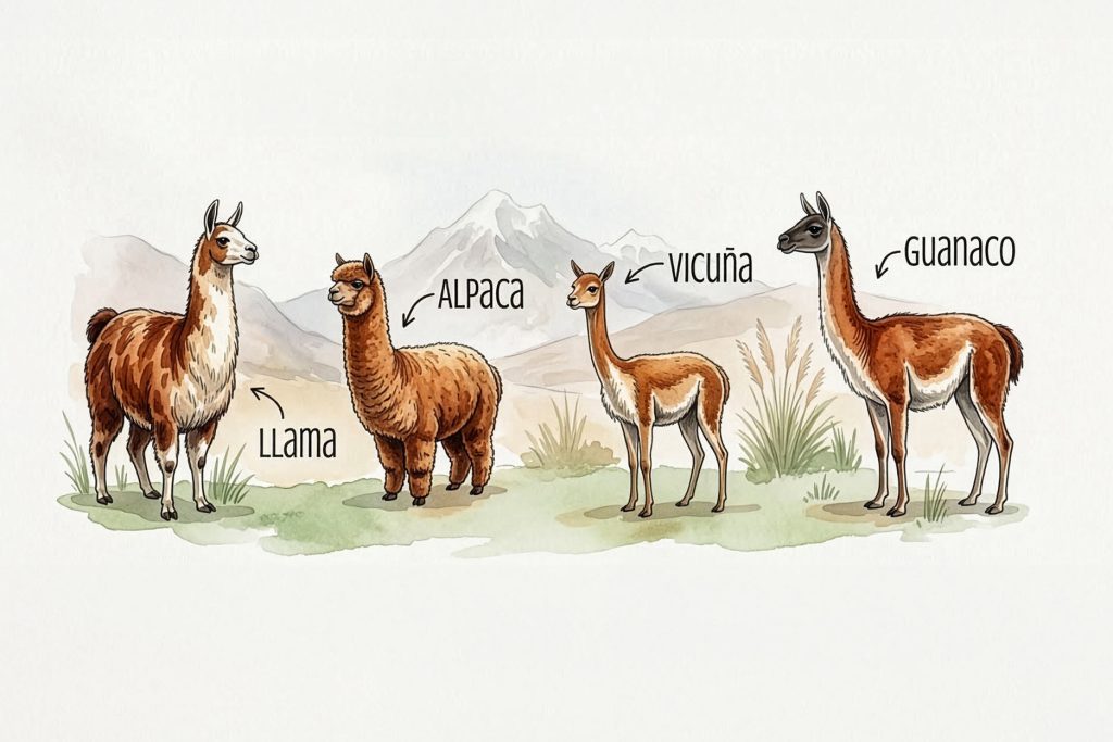 Llamas, Alpacas & Vicuñas